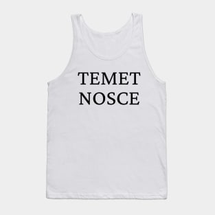 Temet nosce Tank Top